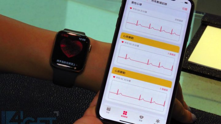 19 个地区使用 apple watch series 4 的 ecg 电子心电图量度功能