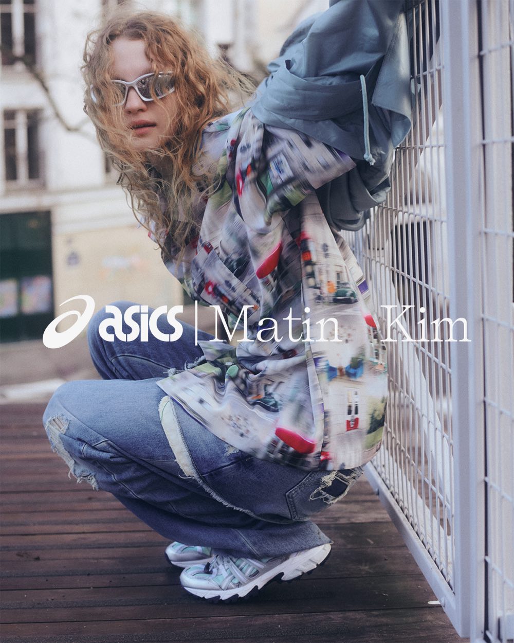 受賞店舗 白 Matin x Kim 男女鞋1202A487-020 × NICEDAY Asics WMNS