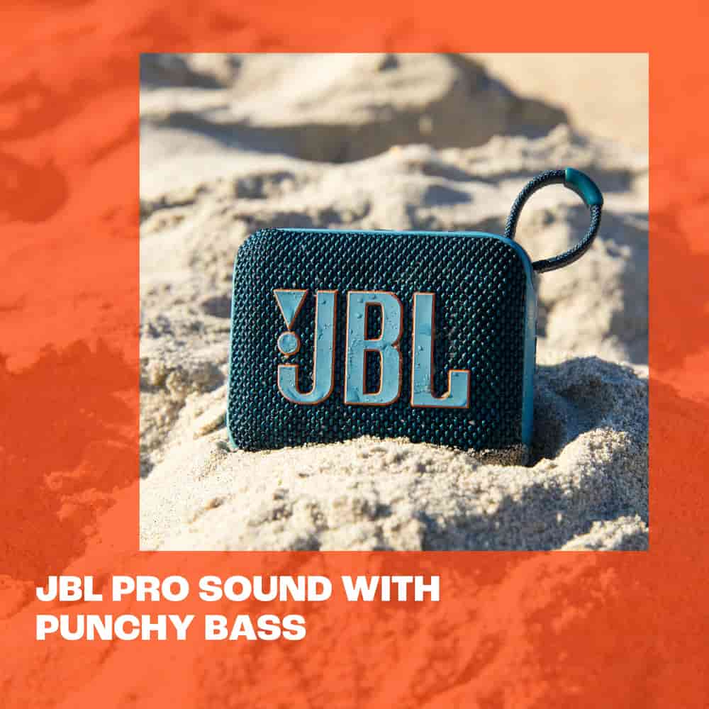 JBL GO 4 可攜式藍牙喇叭 大膽風格享受震撼低音