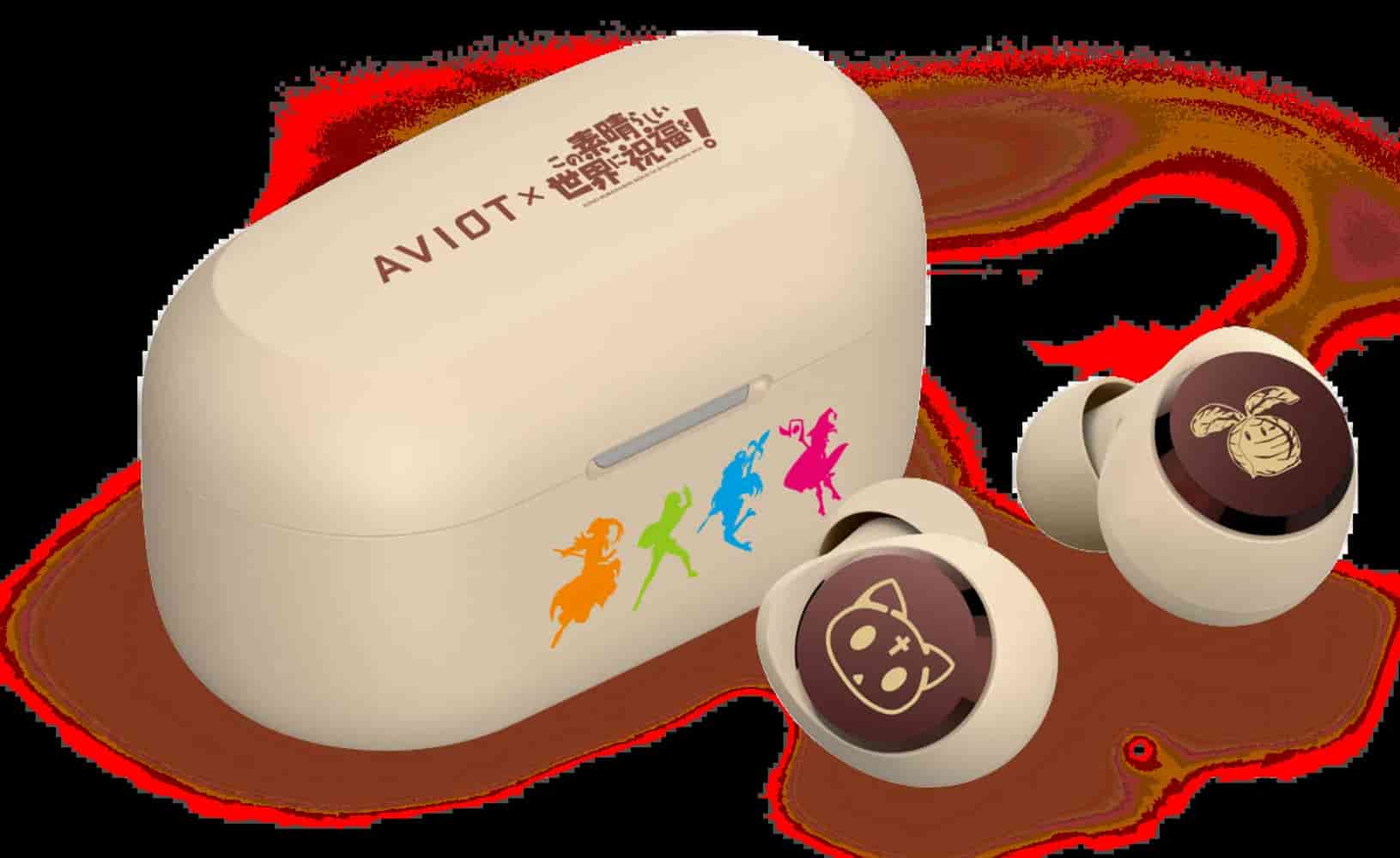 AVIOT X《 為美好的世界獻上祝福!  》聯乘藍牙耳機  官方授權優先預訂